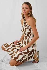 Rails India Dress in Copper Noto