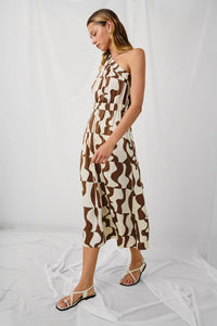 Rails India Dress in Copper Noto