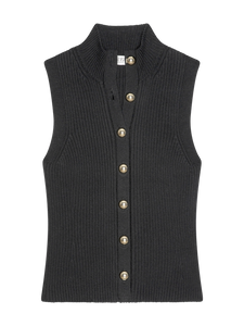Nation Ira Sweater Vest in Black