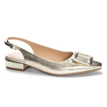 Load image into Gallery viewer, Chinese Laundry Sweetie Metallic Slingback in Gold
