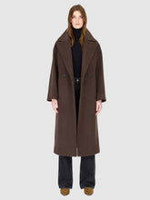 Load image into Gallery viewer, HiSO Isabella Coat in Brown Melange
