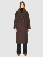 Load image into Gallery viewer, HiSO Isabella Coat in Brown Melange
