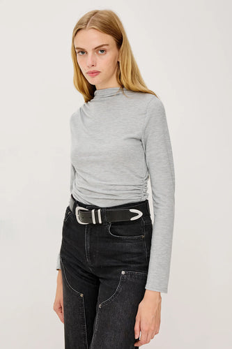 Rails Joelle Top in Heather Grey