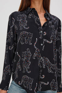 Rails Kate Shirt in Black Jaguars