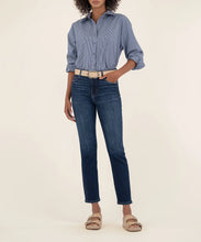 Load image into Gallery viewer, Kut From The Kloth Reese High Rise Ankle Straight Jeans in Enchantment
