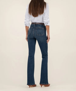 Kut From The Kloth Ana High Rise Flare Jeans in Deductive