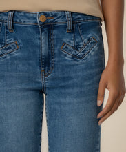 Load image into Gallery viewer, Kut From The Kloth Kelsey High Rise Ankle Flare Jeans in Excitment
