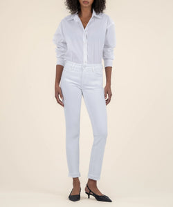 Kut From The Kloth Catherine Boyfriend Jeans in Optic White