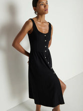 Load image into Gallery viewer, Nation Laurel Midi Dress in Jet Black
