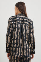 Load image into Gallery viewer, Rails Ledger Shirt in Black Gold Link
