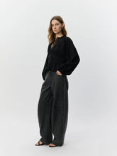 Load image into Gallery viewer, Sofie Schnoor Lousw Lace Detail Blouse in Black
