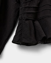 Load image into Gallery viewer, Sofie Schnoor Lousw Lace Detail Blouse in Black
