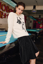Load image into Gallery viewer, Princess Goes Hollywood Snoopy Sweater in Off White
