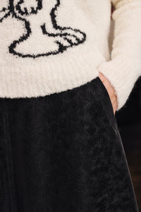 Princess Goes Hollywood Snoopy Sweater in Off White