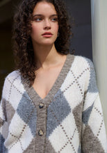 Load image into Gallery viewer, Princess Goes Hollywood Argyle Cardigan
