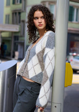 Load image into Gallery viewer, Princess Goes Hollywood Argyle Cardigan
