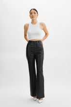 Load image into Gallery viewer, LAMARQUE Tavi Vegan Leather Pants in Black
