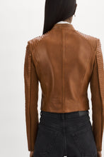 Load image into Gallery viewer, LAMARQUE Azra Leather Jacket in Luggage
