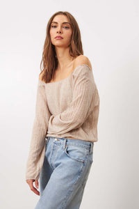 Line The Label Maisie Top in Dune