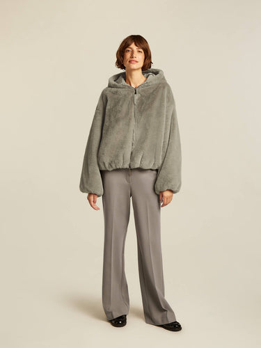 Beaumont Max Jacket in Chinchilla
