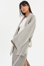 Load image into Gallery viewer, LAMARQUE Mekia Double Face Wool Coat in Light Grey
