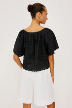 Load image into Gallery viewer, Rails Miller Shirt in Black Eyelet
