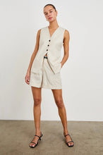 Load image into Gallery viewer, Rails Mylah Vest in Birch Pinstripe
