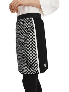 Marc Cain Short Skirt in Logo Chain Print