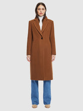 Load image into Gallery viewer, HiSO Mia Coat in Cognac
