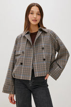 Load image into Gallery viewer, Rails Jett Jacket in Mocha Check
