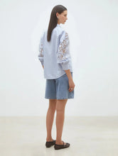 Load image into Gallery viewer, Suncoo Leticia Blouse in Blue
