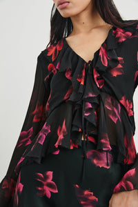 Rails Nicoletta Top in Dark Azalea