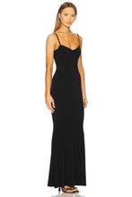 Load image into Gallery viewer, Norma Kamali Underwire Fishtail Gown in Black
