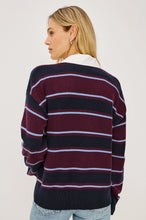 Load image into Gallery viewer, Rails Paxton Sweater in Boysenberry Stripe
