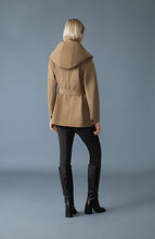 Load image into Gallery viewer, Mackage Paya Wool Wrap Coat in Otter
