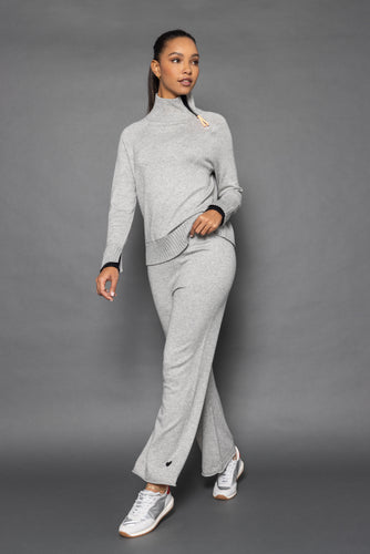 Lisa Todd Love Front Pant in Silver