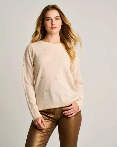 Lisa Todd Call It Love Sweater in Frosting