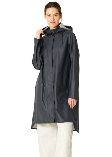 Ilse Jacobsen RAIN71 Raincoat in Ombre Blue