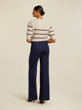 Load image into Gallery viewer, Beaumont Rose Pants in Dark Denim

