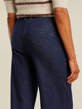 Load image into Gallery viewer, Beaumont Rose Pants in Dark Denim
