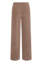 Load image into Gallery viewer, Raffaello Rossi Elaine Long Soft Corduroy Pant in Almond
