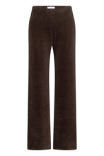 Load image into Gallery viewer, Raffaello Rossi Elaine Long Soft Corduroy Pant in Chocolate
