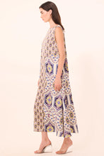 Load image into Gallery viewer, Misa Los Angeles Talitha Dress in Mosaic Eye Satin Mix
