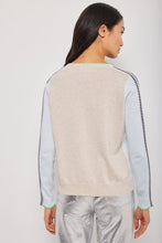 Load image into Gallery viewer, Lisa Todd On Track Sweater in Ice/Almond

