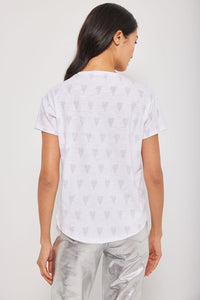Lisa Todd Heart Hype T-Shirt in White