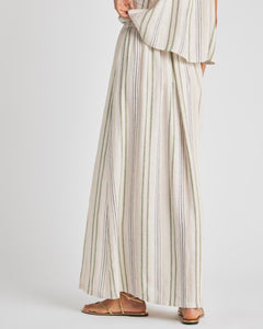 Splendid Demi Maxi Skirt in Cypress Stripe