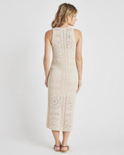 Load image into Gallery viewer, Splendid Kimi Crochet Tank Dress in Natural
