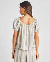 Load image into Gallery viewer, Splendid Farrah Top in Cypress Stripe
