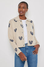 Load image into Gallery viewer, Lisa Todd Heart Flutter Jacket in Natural
