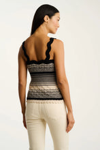 Load image into Gallery viewer, Lisa Todd Summer Sway Tank in Almond Black

